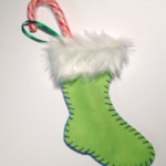 Pack of 3 Christmas stocking decorations